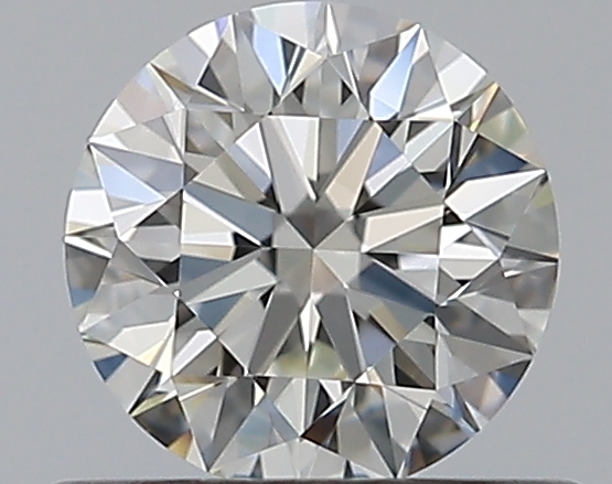 0.5 CaratI-VVS2 EX Cut Round Diamond