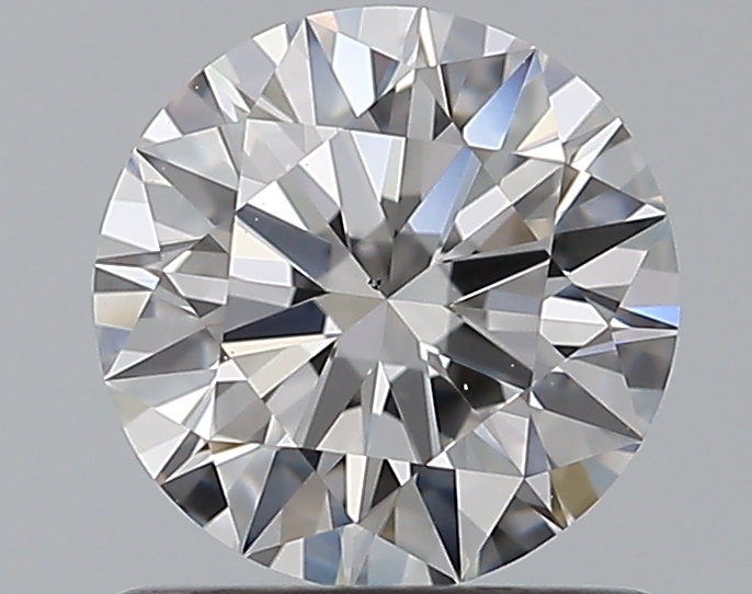 0.81 CaratE-VS2 EX Cut Round Diamond