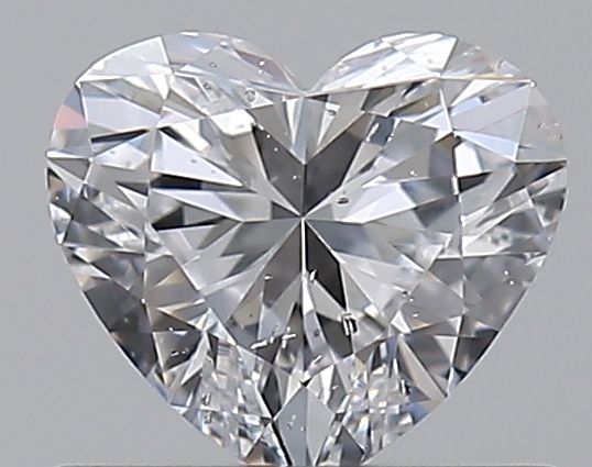0.52 CaratD-SI2 - Cut Heart Diamond