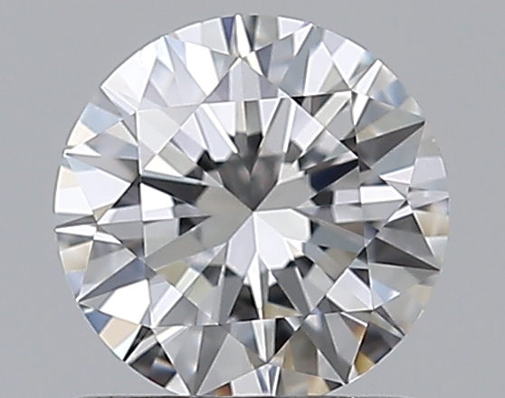 0.7 CaratE-VS2 EX Cut Round Diamond