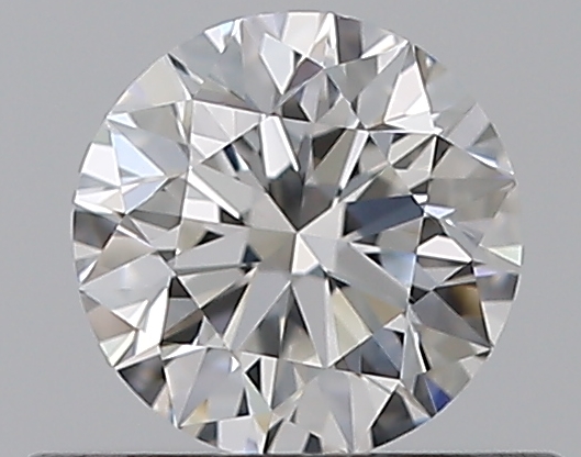 0.46 CaratF-VVS1 EX Cut Round Diamond