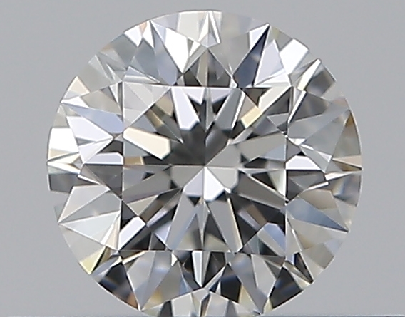 0.35 CaratF-VVS1 EX Cut Round Diamond
