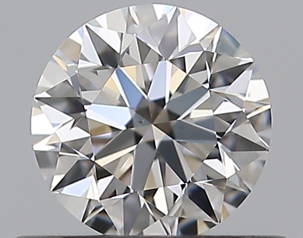 0.42 CaratF-VS1 EX Cut Round Diamond