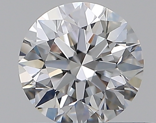 0.41 CaratF-VVS1 EX Cut Round Diamond