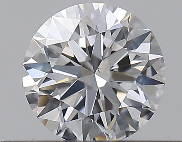 0.31 CaratD-VS2 EX Cut Round Diamond
