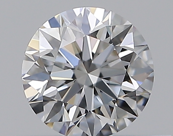 0.37 CaratF-VS1 EX Cut Round Diamond