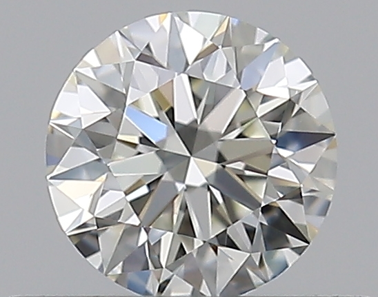 0.32 CaratJ-VS1 EX Cut Round Diamond