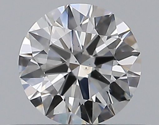 0.32 CaratG-SI1 EX Cut Round Diamond