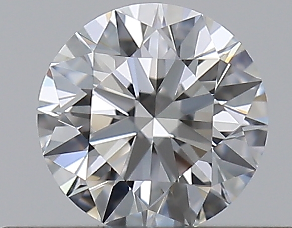 0.32 CaratF-VVS2 EX Cut Round Diamond