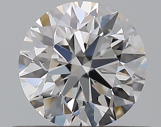0.56 CaratD-VS1 EX Cut Round Diamond