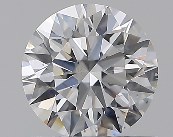 0.55 CaratE-SI2 EX Cut Round Diamond