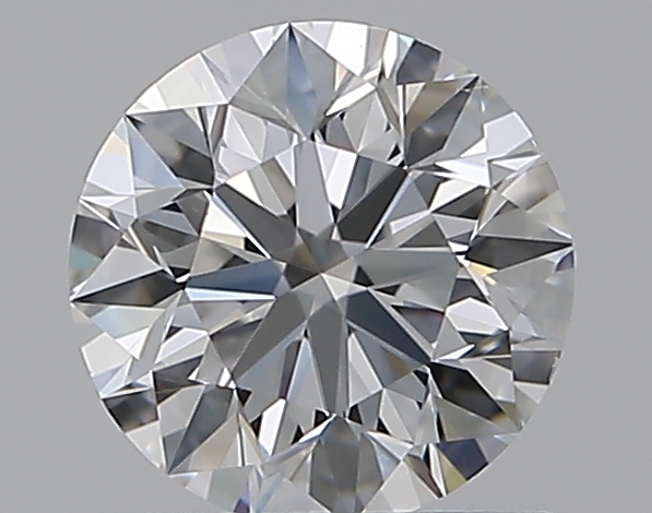 0.65 CaratF-VS2 EX Cut Round Diamond