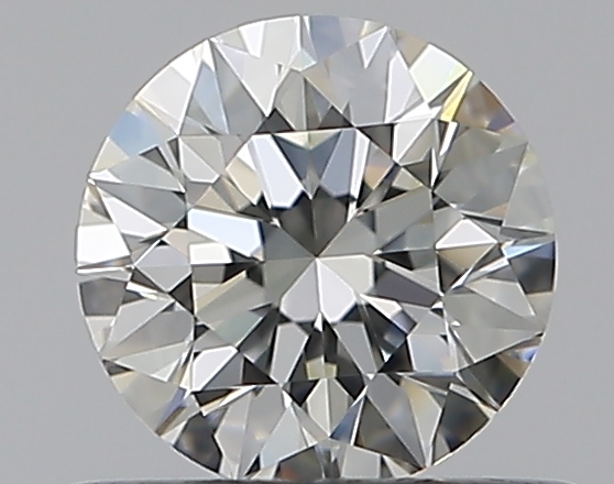 0.5 CaratJ-VS2 EX Cut Round Diamond