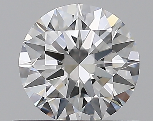0.5 CaratF-VS2 EX Cut Round Diamond