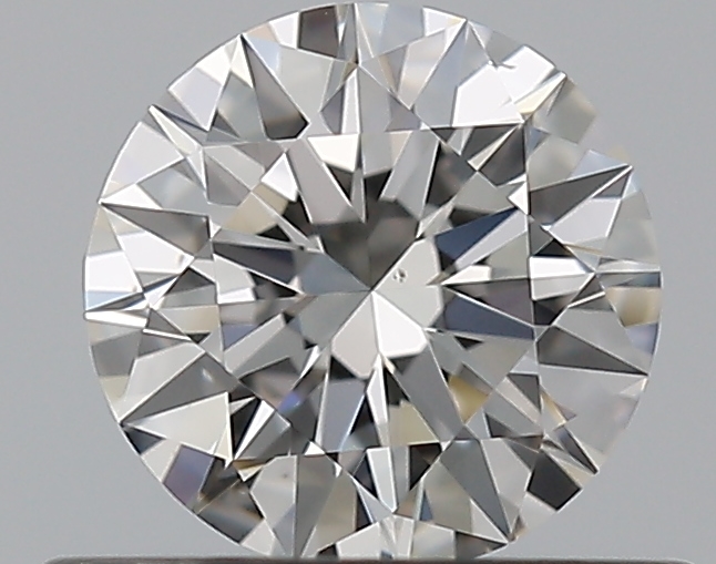 0.5 CaratG-VS2 EX Cut Round Diamond