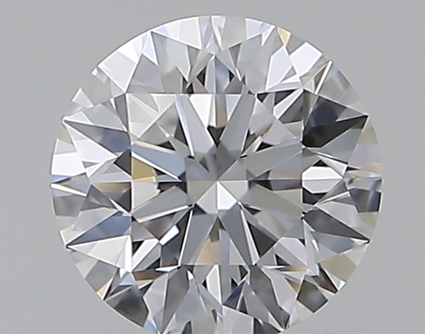 0.5 CaratD-VVS2 EX Cut Round Diamond