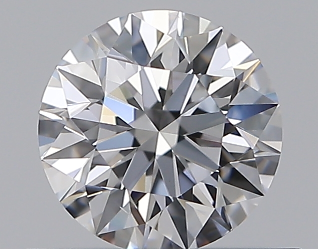0.5 CaratE-VS2 EX Cut Round Diamond