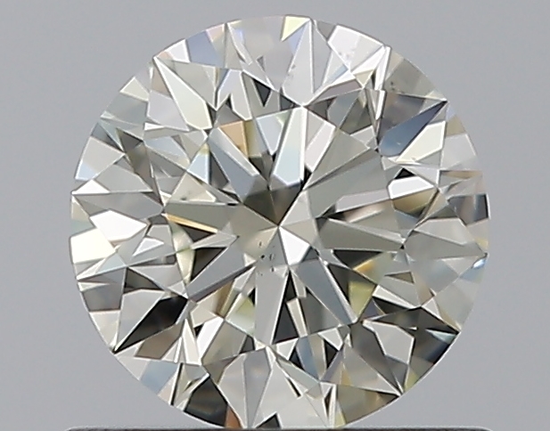 0.73 CaratL-VS2 EX Cut Round Diamond