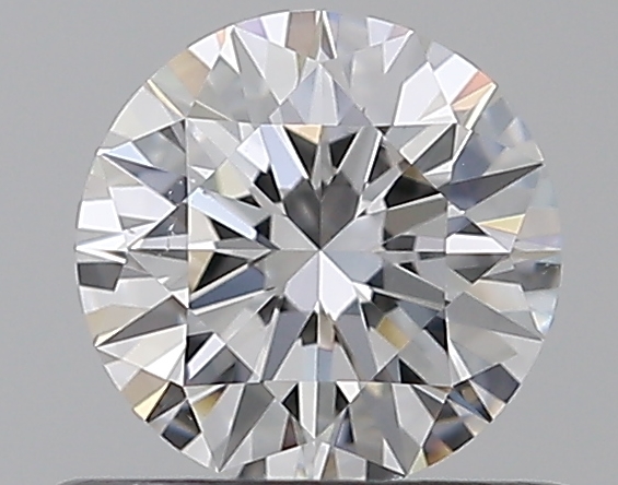 0.58 CaratE-VS2 EX Cut Round Diamond
