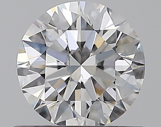 0.57 CaratF-SI1 EX Cut Round Diamond