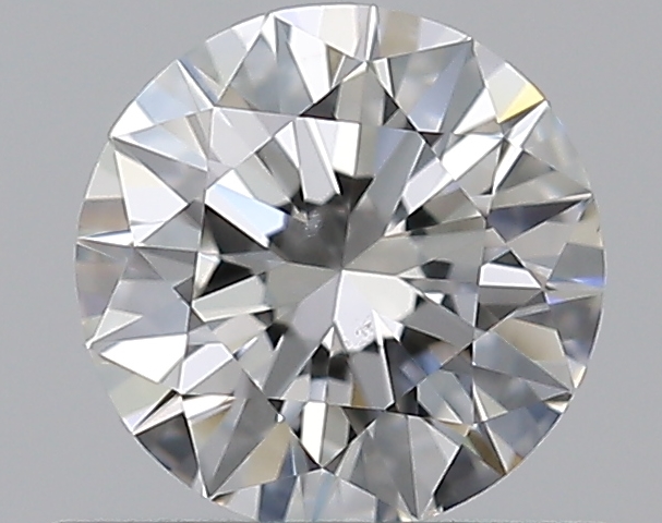 0.5 CaratF-SI1 EX Cut Round Diamond
