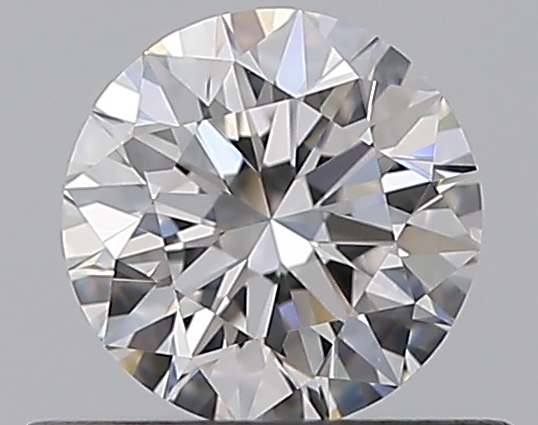 0.5 CaratD-VS1 EX Cut Round Diamond