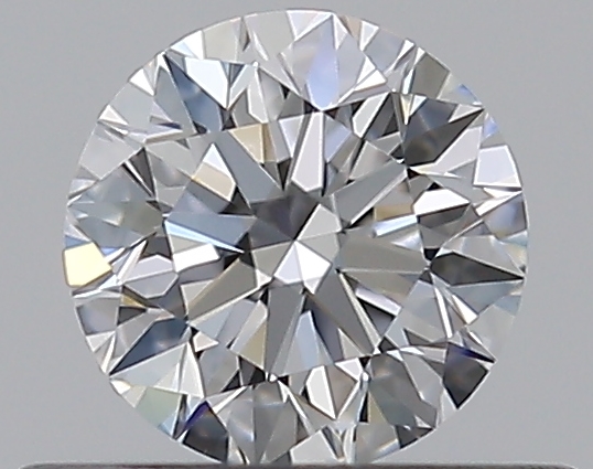 0.37 CaratD-VVS1 EX Cut Round Diamond