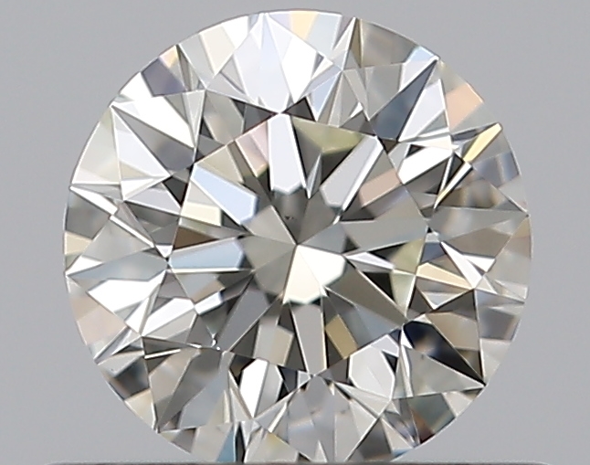 0.47 CaratJ-VS1 EX Cut Round Diamond