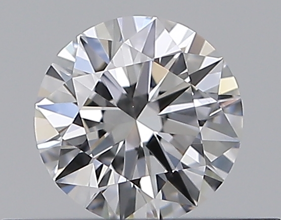 0.3 CaratD-VS2 EX Cut Round Diamond