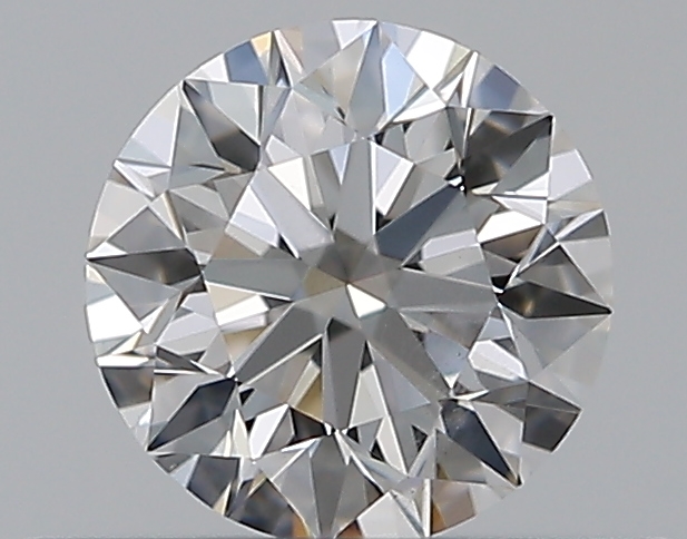 0.38 CaratE-SI2 EX Cut Round Diamond