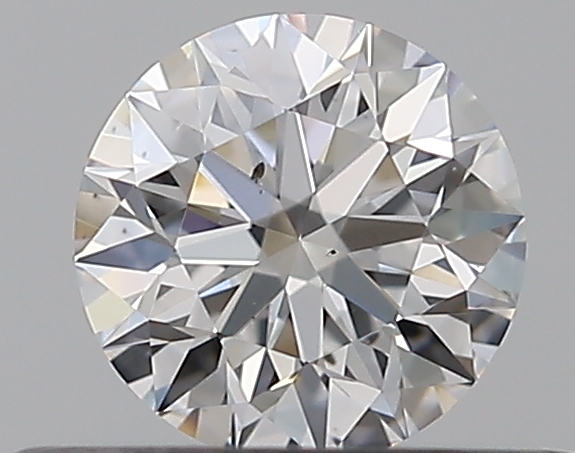 0.36 CaratE-SI1 EX Cut Round Diamond