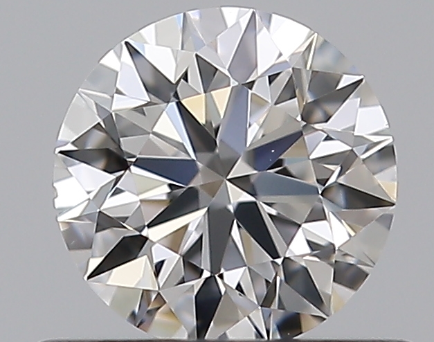 0.47 CaratD-VS2 EX Cut Round Diamond