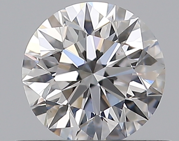 0.46 CaratD-VS2 EX Cut Round Diamond