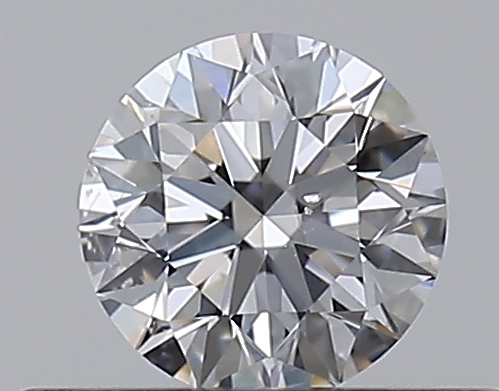 0.32 CaratD-SI2 EX Cut Round Diamond