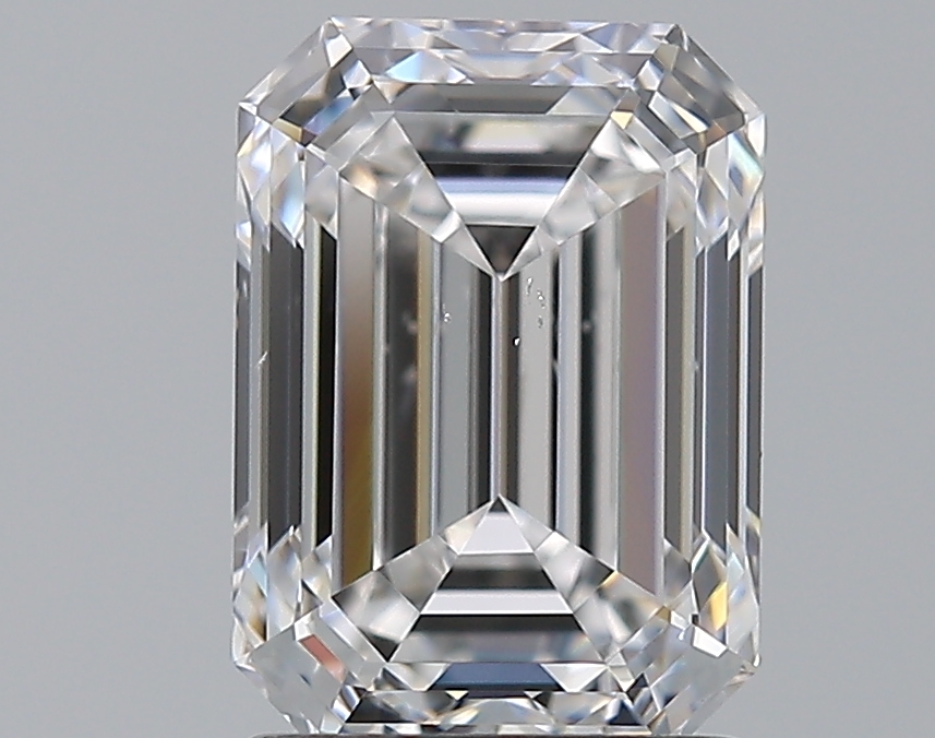 2.01 CaratD-SI1 - Cut Emerald Diamond