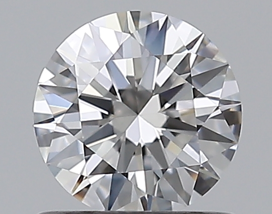 0.6 CaratF-VVS2 EX Cut Round Diamond