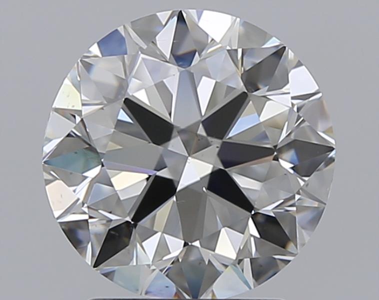 2 CaratH-VS2 EX Cut Round Diamond