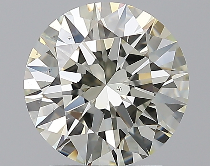 2.01 CaratM-VS2 EX Cut Round Diamond