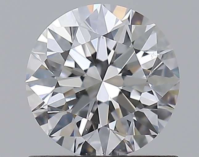 0.8 CaratE-VS2 EX Cut Round Diamond