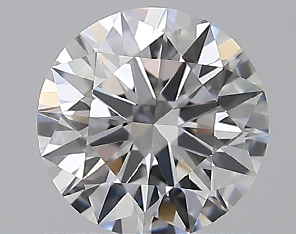 0.76 CaratD-VVS2 EX Cut Round Diamond