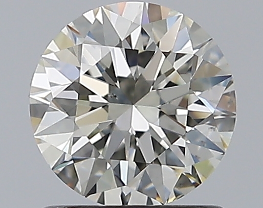 1 CaratJ-SI1 EX Cut Round Diamond