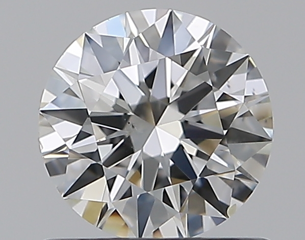 0.77 CaratG-SI1 EX Cut Round Diamond