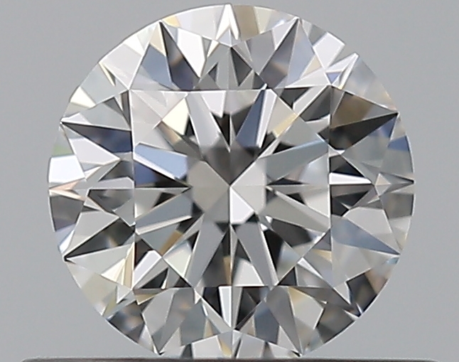 0.5 CaratE-VVS1 EX Cut Round Diamond
