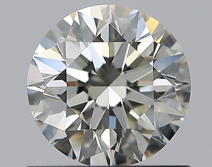 0.76 CaratL-VVS1 EX Cut Round Diamond