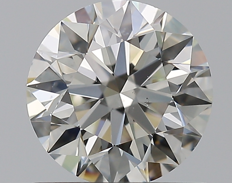 0.9 CaratJ-SI1 EX Cut Round Diamond