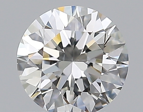 0.53 CaratI-SI1 EX Cut Round Diamond