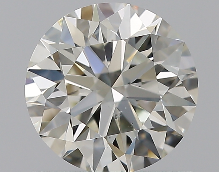 0.85 CaratK-SI1 EX Cut Round Diamond