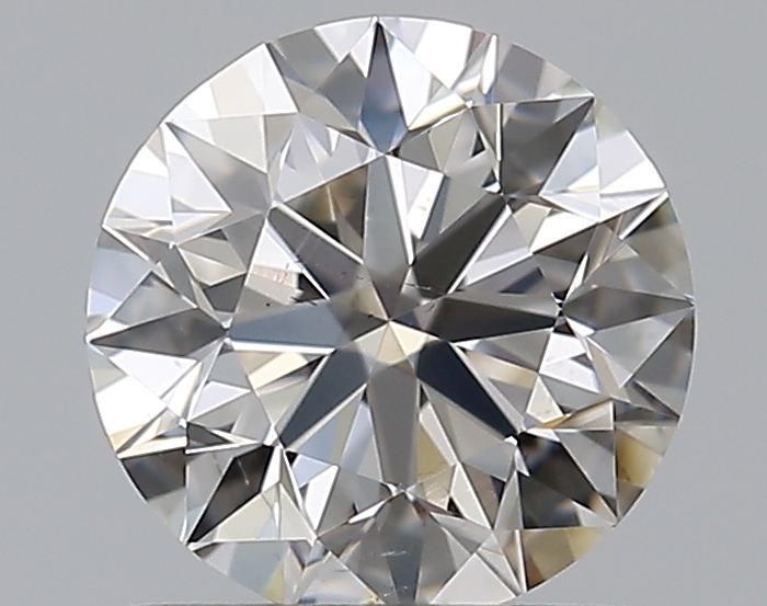 0.75 CaratJ-SI1 EX Cut Round Diamond