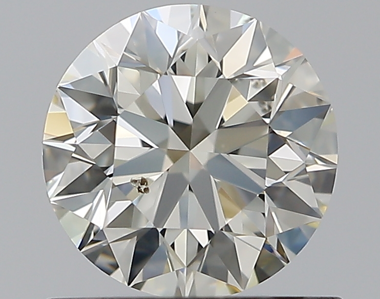 0.81 CaratL-SI2 EX Cut Round Diamond