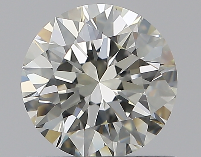 0.71 CaratL-VVS2 EX Cut Round Diamond